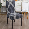 Stretchable Chair Covers, Convex Grey - Trendize