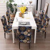 Stretchable Chair Covers, Decent Blue - Trendize
