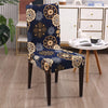 Stretchable Chair Covers, Decent Blue - Trendize