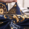 Stretchable Chair Covers, Decent Blue - Trendize