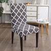 Stretchable Chair Covers, Diamond Grey - Trendize