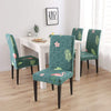 Stretchable Chair Covers, Flamingo Teal - Trendize