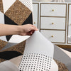 Stretchable Chair Covers, Geometric Brown - Trendize