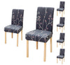 Stretchable Chair Covers, Midnight Branch - Trendize