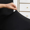 Stretchable Chair Covers, Plain Black - Trendize