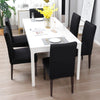 Stretchable Chair Covers, Plain Black - Trendize