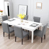 Stretchable Chair Covers, Plain Grey - Trendize