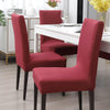 Stretchable Chair Covers, Plain Maroon - Trendize
