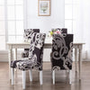 Stretchable Chair Covers, Premium Black - Trendize