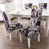 Stretchable Chair Covers, Premium Black - Trendize