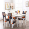 Stretchable Chair Covers, Prism Orange - Trendize