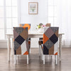 Stretchable Chair Covers, Prism Orange - Trendize