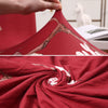 Stretchable Chair Covers, Red Flower - Trendize